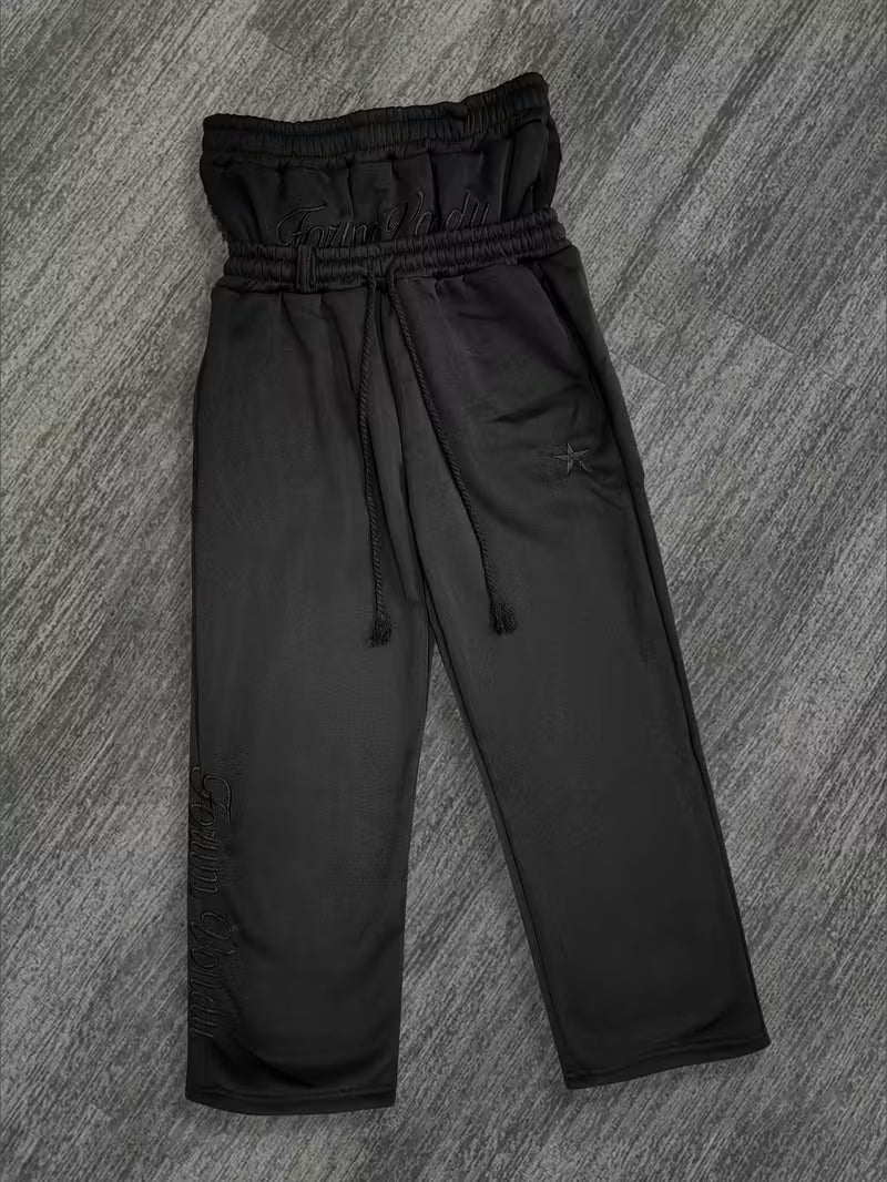 Renvy Double Waisted Sweatpants